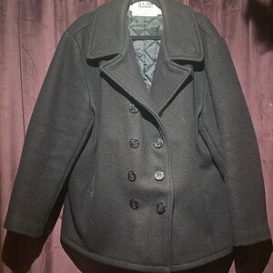 Scott Men's Classic Black Peacoat